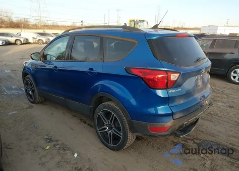 2019 Ford Escape Sel z USA, uszkodzony, nr VIN 1FMCU9HD2KUC50067